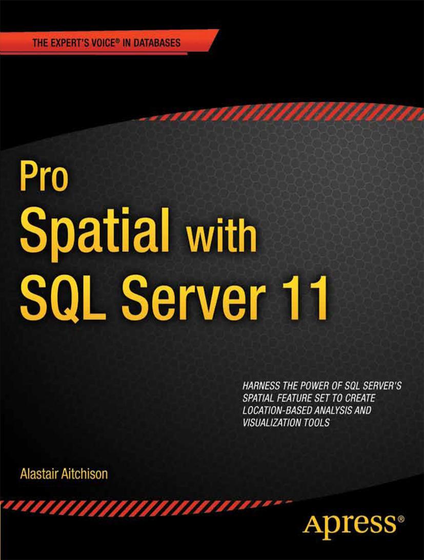 Vorderes Coverbild Pro Spatial with SQL Server 2012