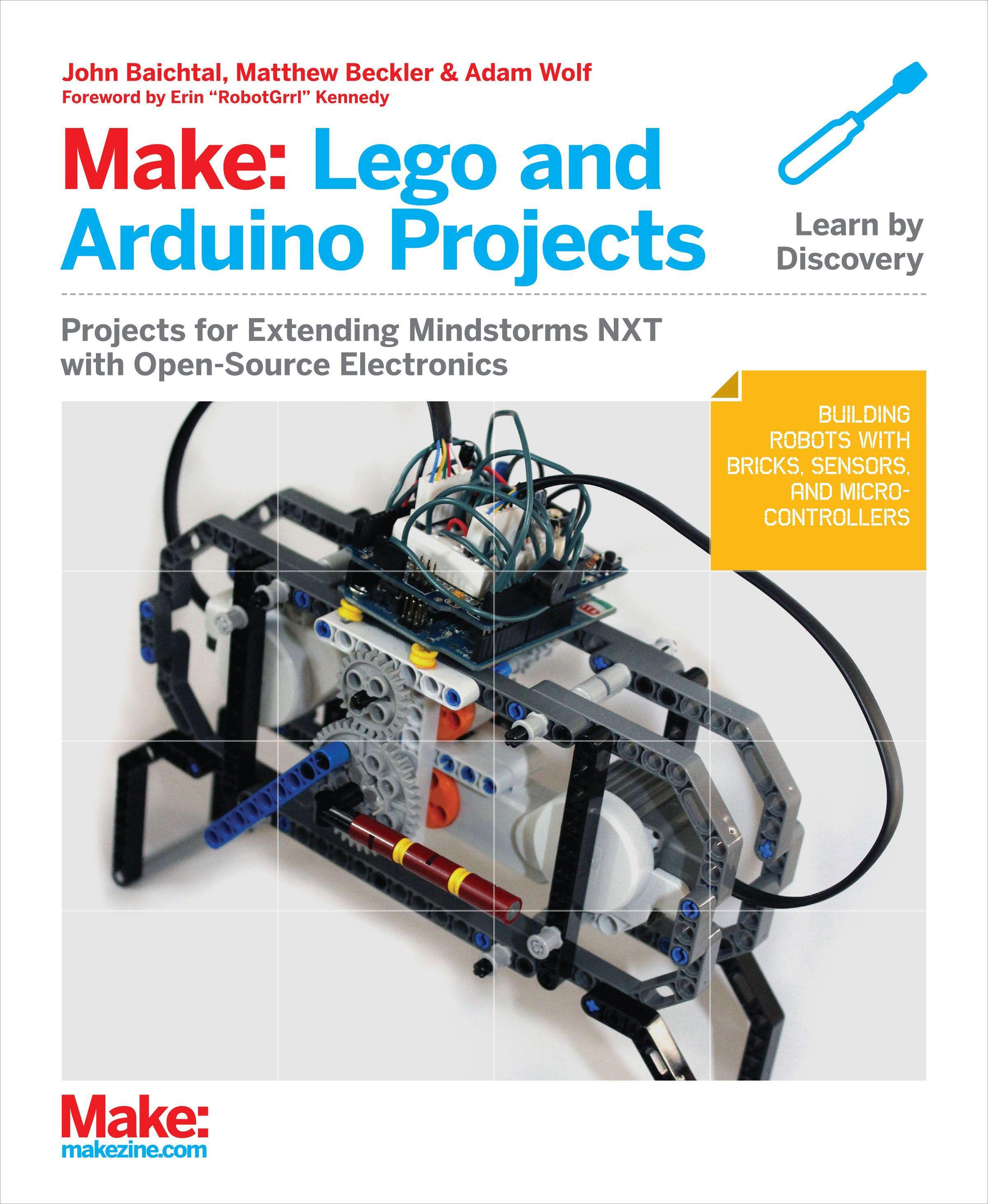 Vorderes Coverbild Make: Lego and Arduino Projects