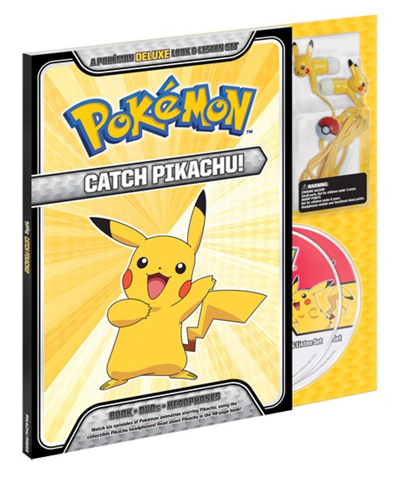 Vorderes Coverbild Catch Pikachu! Deluxe Look & Listen Set