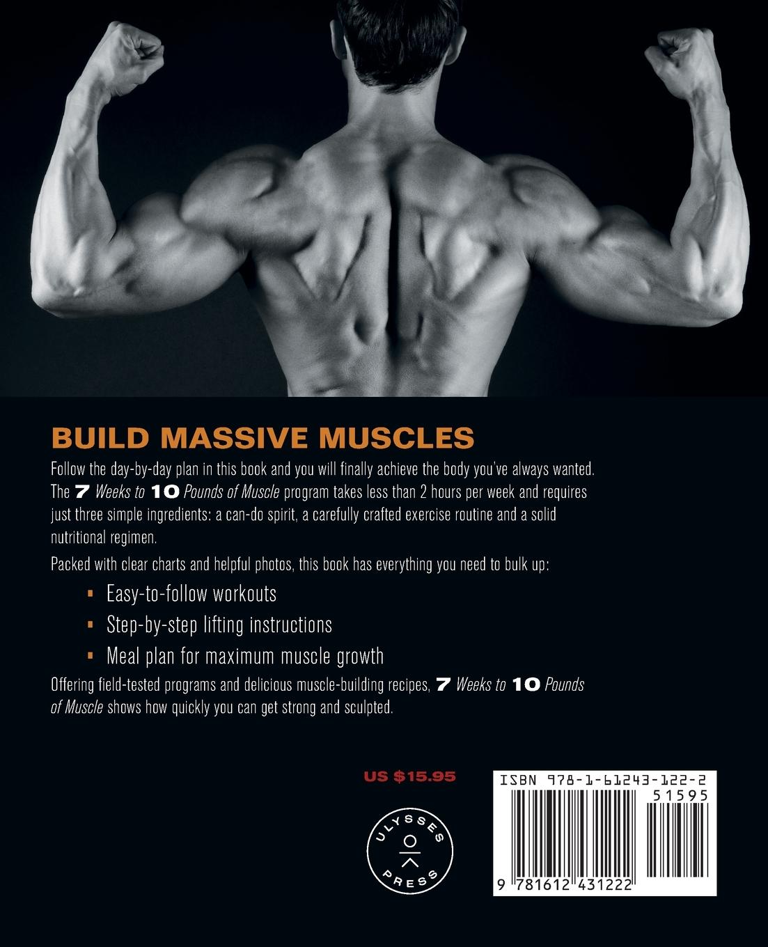 Rückseitencover 7 Weeks to 10 Pounds of Muscle
