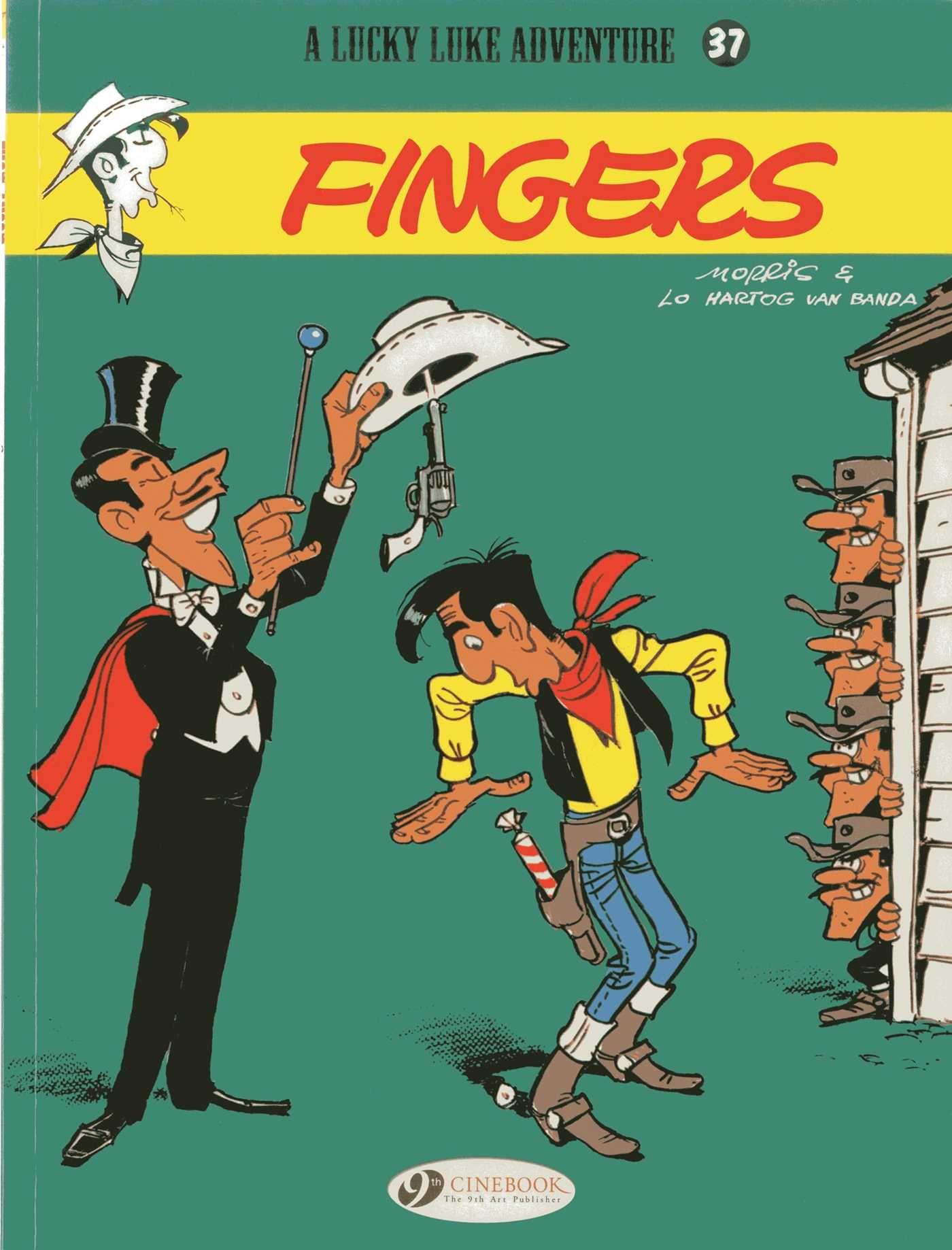 Vorderes Coverbild Lucky Luke 37 - Fingers