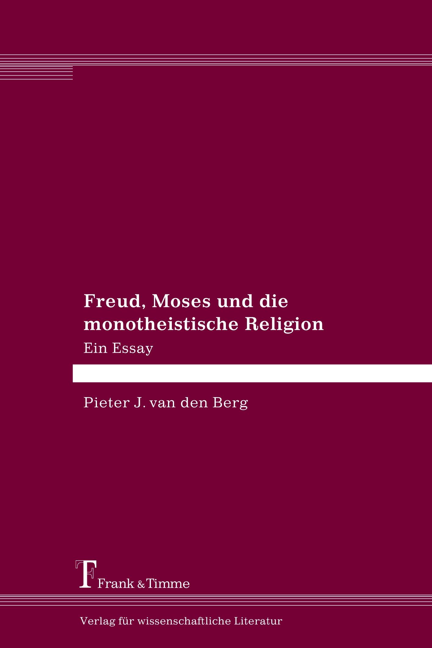 Vorderes Coverbild Freud, Moses und die monotheistische Religion