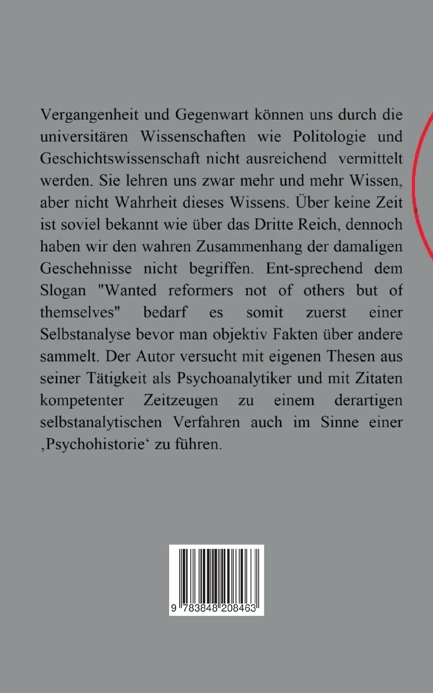 Rückseitencover Politik / Therapie