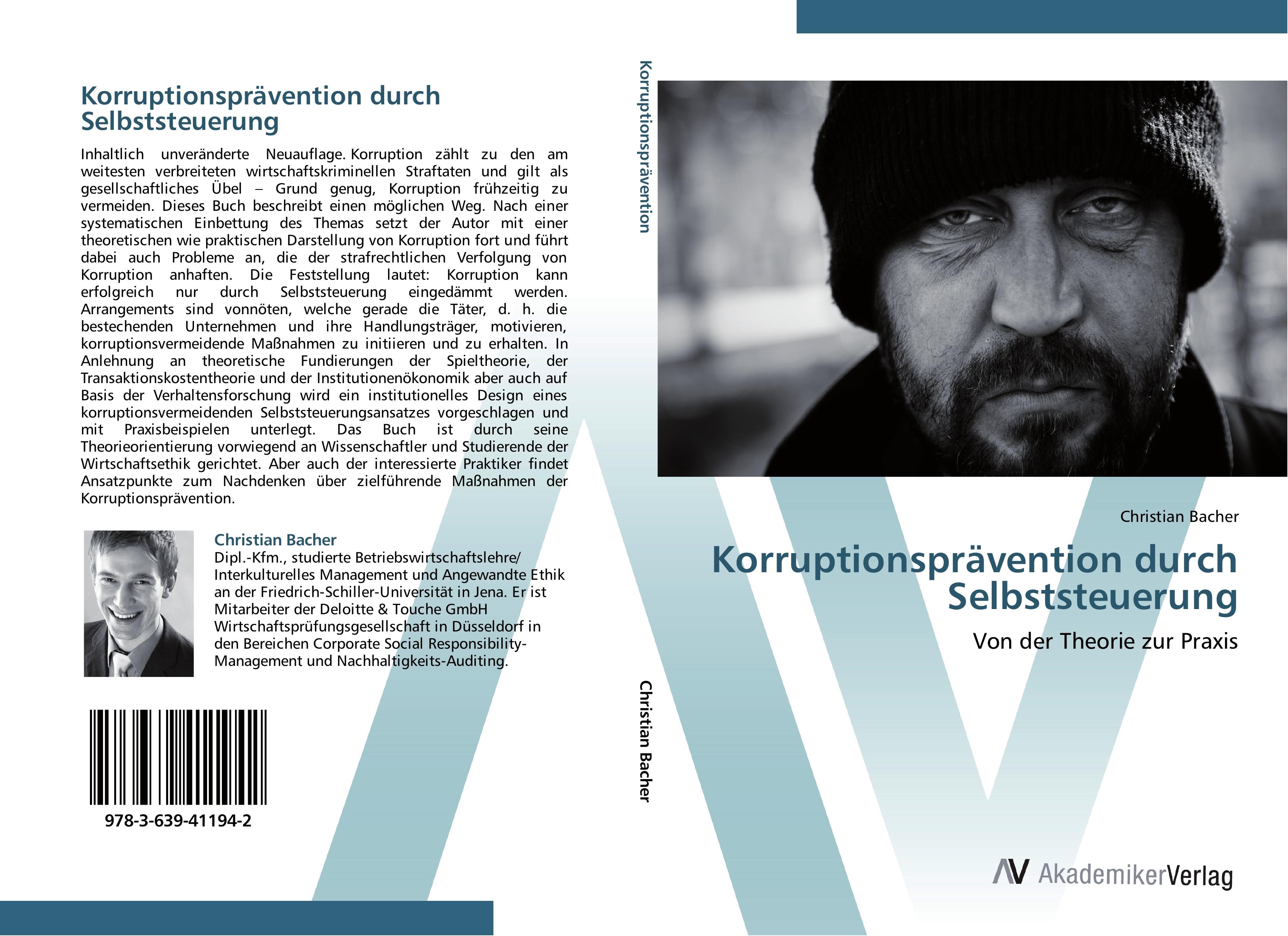 Vorderes Coverbild Korruptionsprävention durch Selbststeuerung