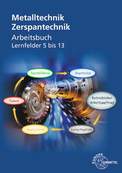 Vorderes Coverbild Arbeitsbuch Zerspantechnik