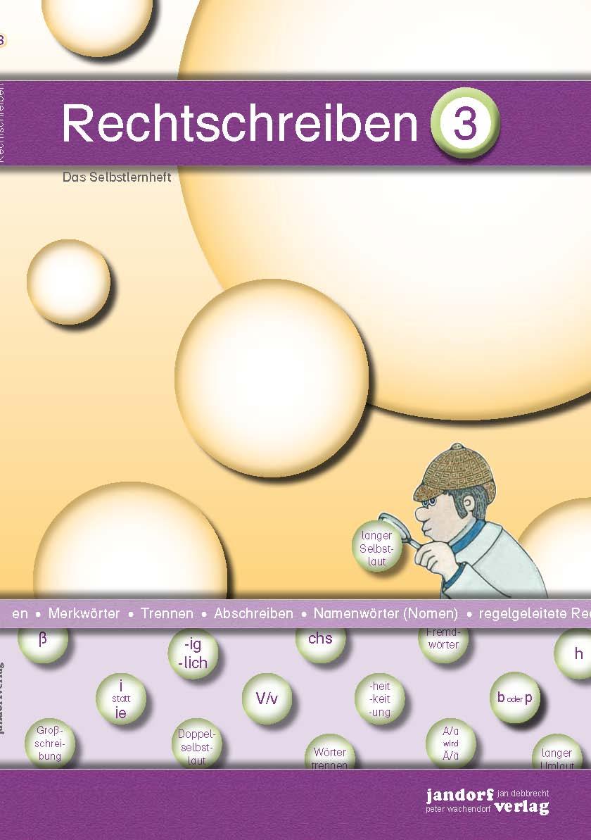 Vorderes Coverbild Rechtschreiben 3