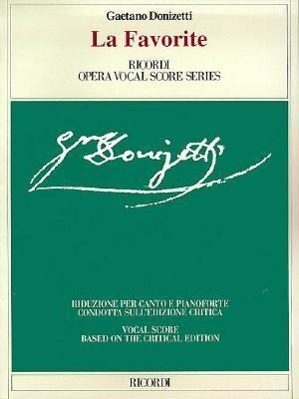 Vorderes Coverbild La Favorita: Vocal Score