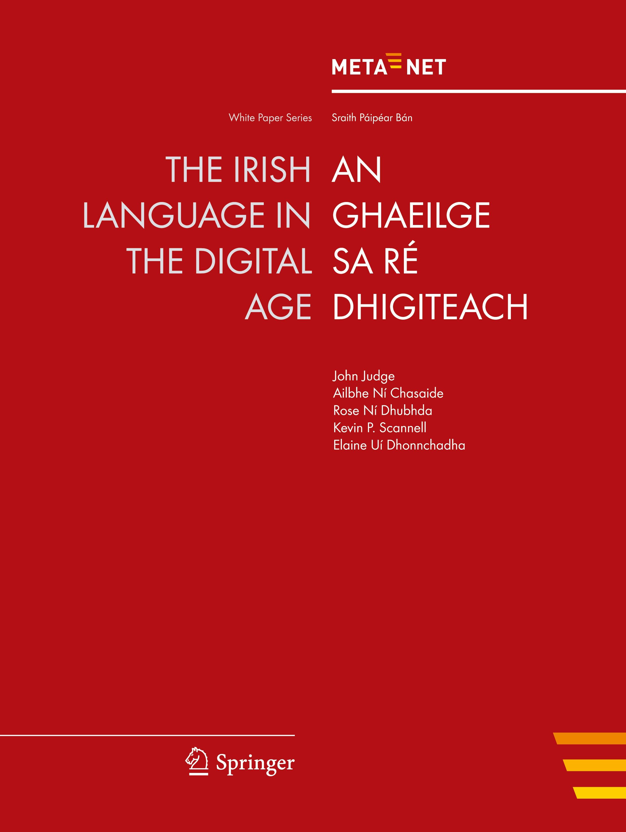 Vorderes Coverbild The Irish Language in the Digital Age