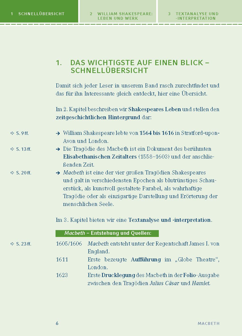 Beispielinhalt (Bild) Macbeth