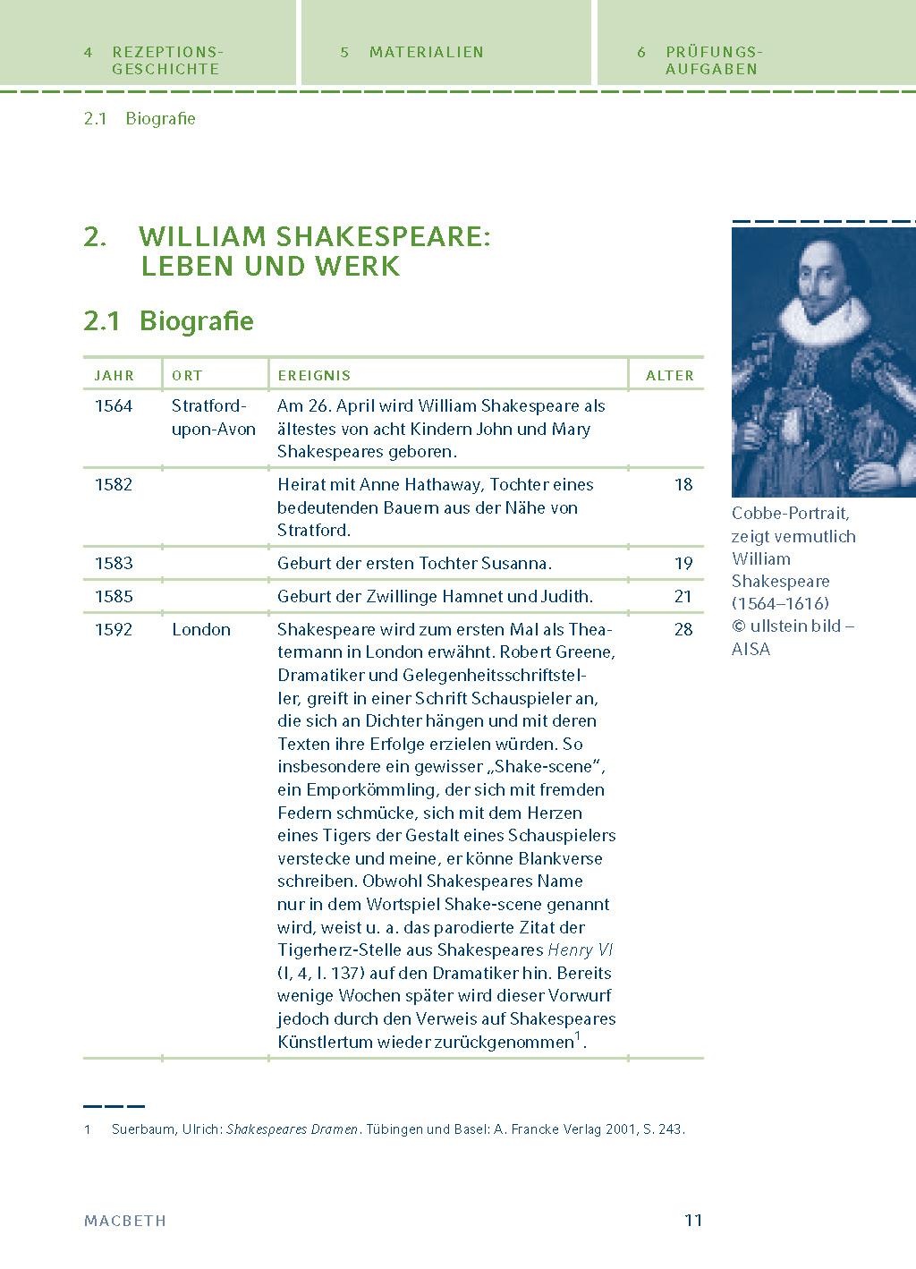 Beispielinhalt (Bild) Macbeth