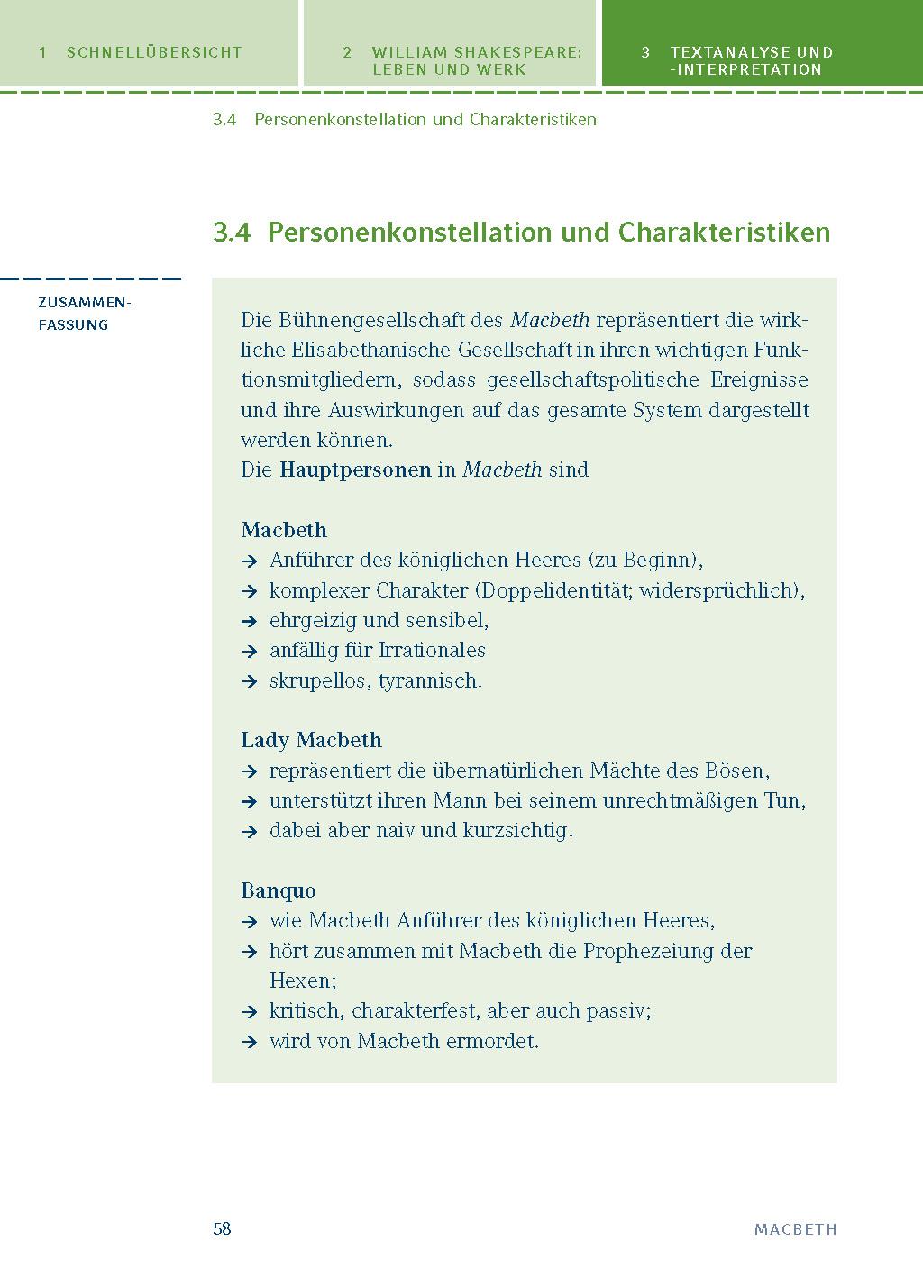 Beispielinhalt (Bild) Macbeth