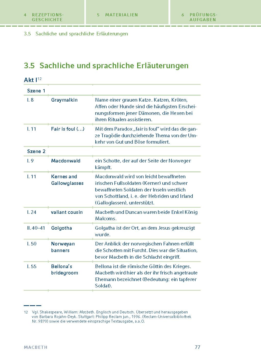 Beispielinhalt (Bild) Macbeth