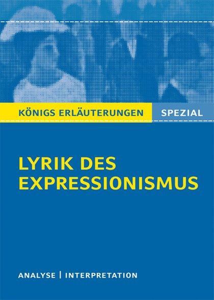 Vorderes Coverbild Lyrik des Expressionismus