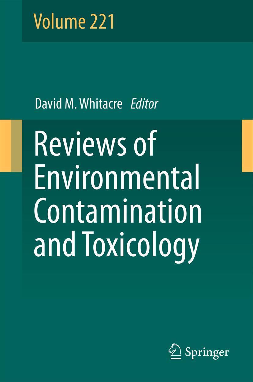 Vorderes Coverbild Reviews of Environmental Contamination and Toxicology Volume 221