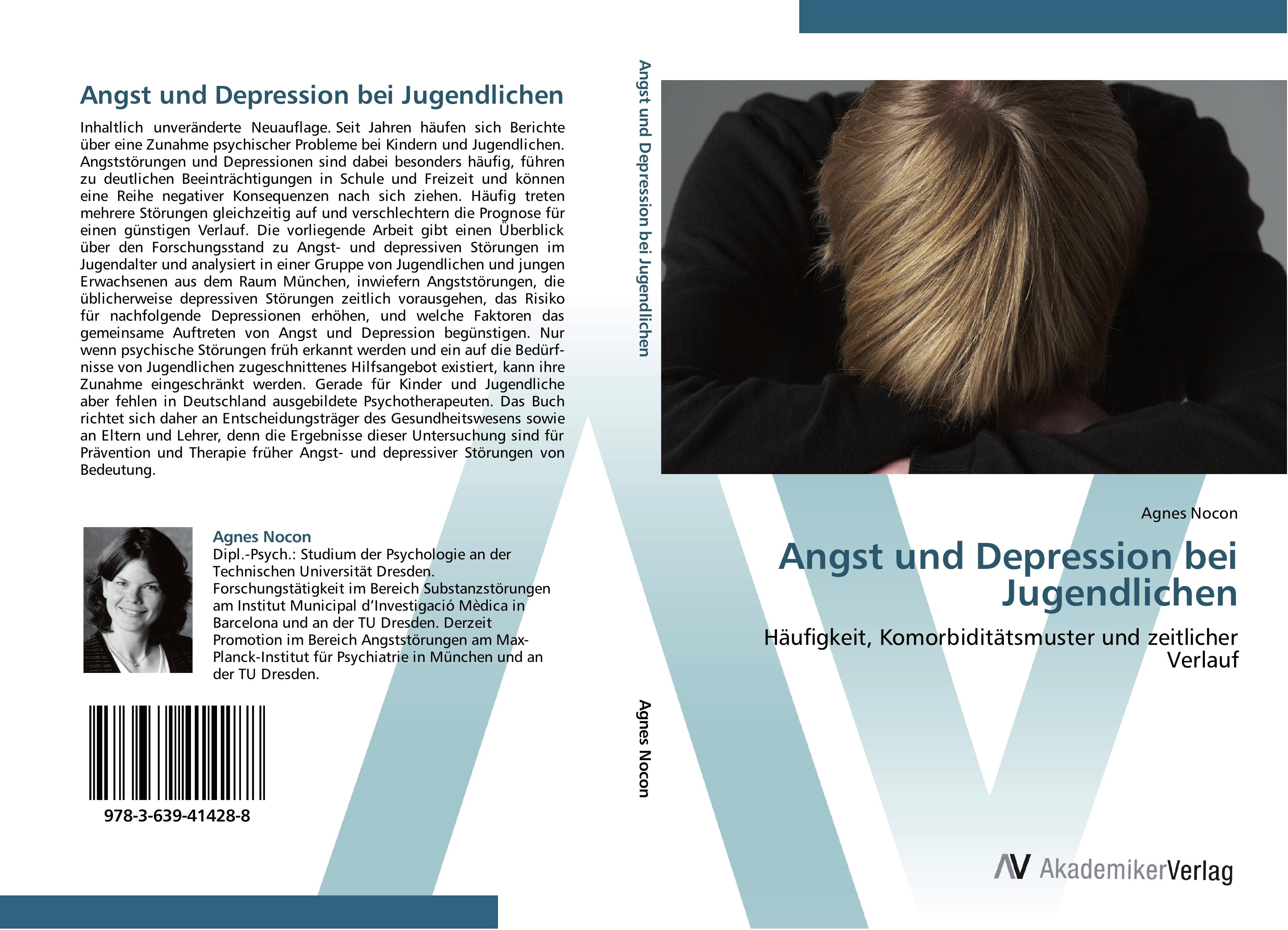 Vorderes Coverbild Angst und Depression bei Jugendlichen