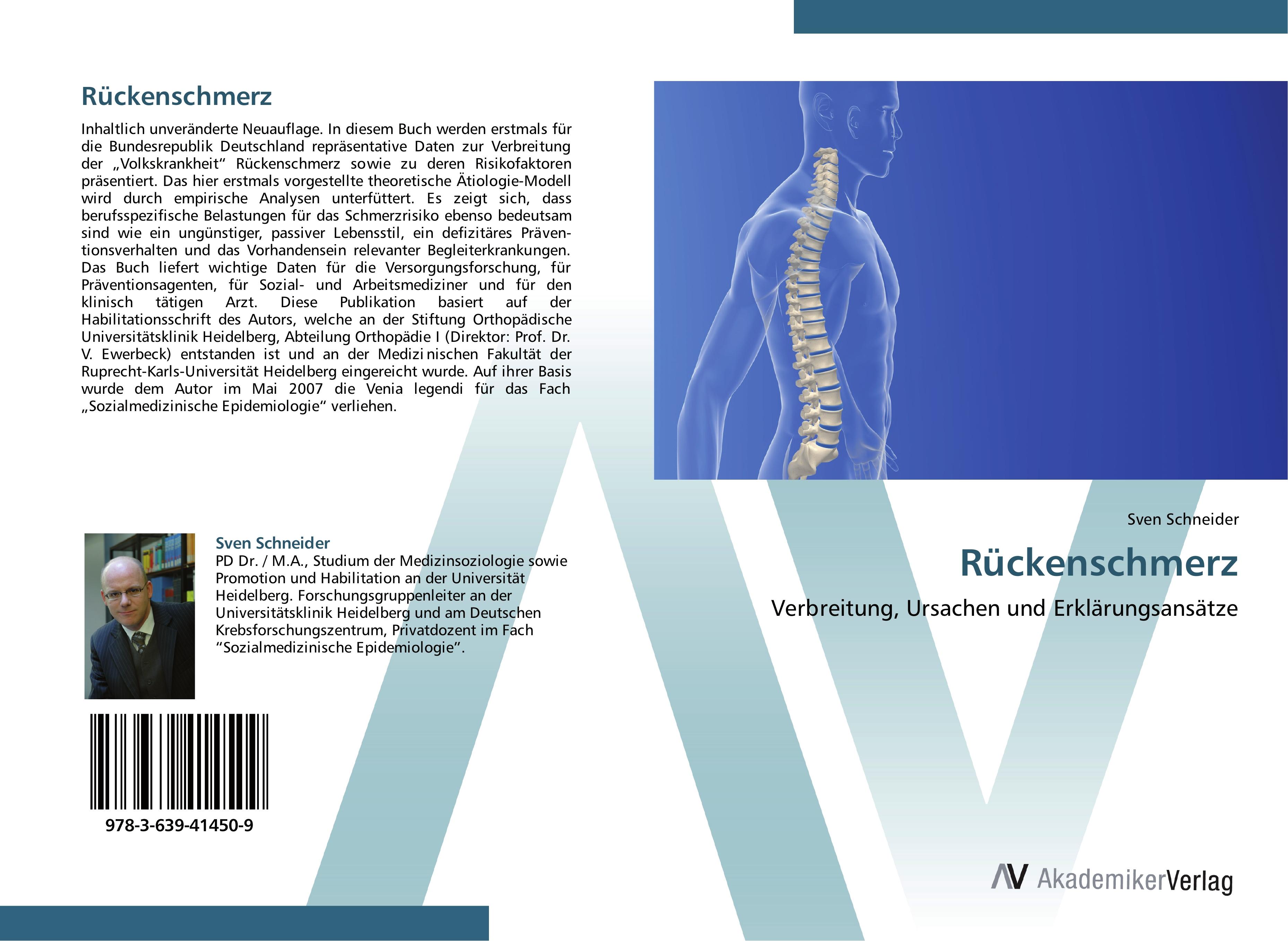 Vorderes Coverbild Rückenschmerz