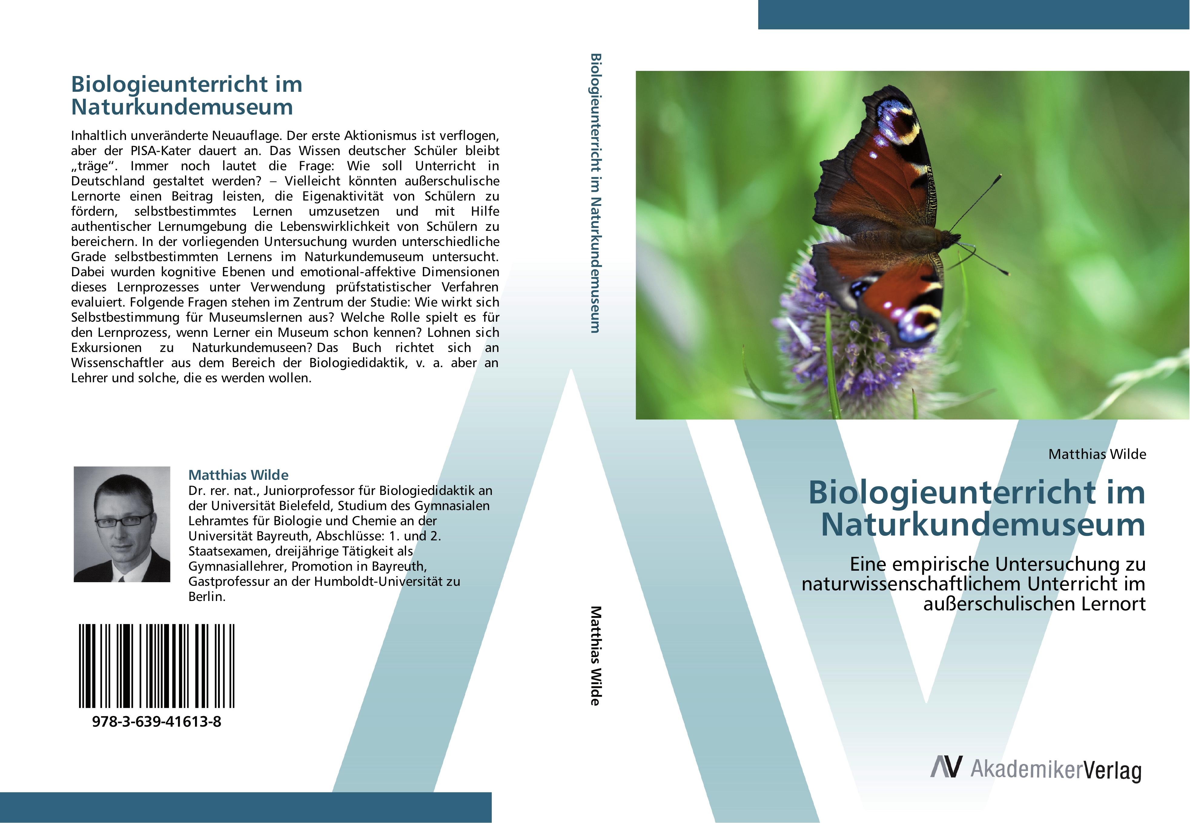 Vorderes Coverbild Biologieunterricht im Naturkundemuseum