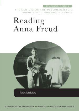 Vorderes Coverbild Reading Anna Freud