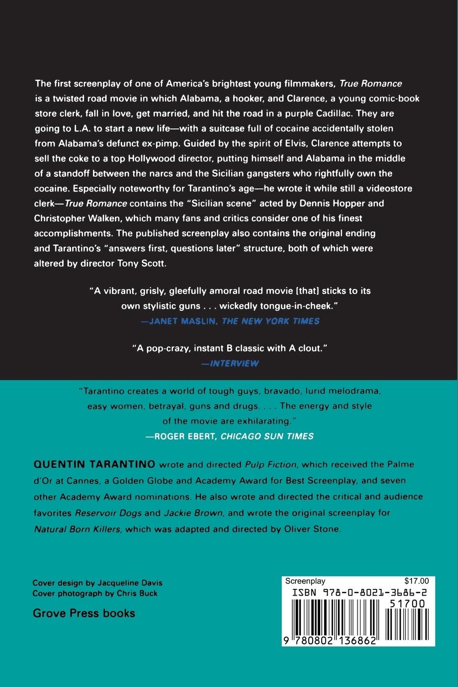 Rückseitencover True Romance