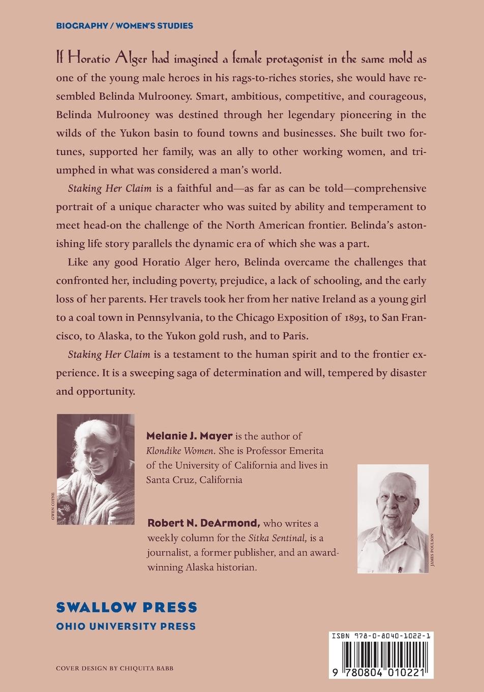 Rückseitencover Staking Her Claim