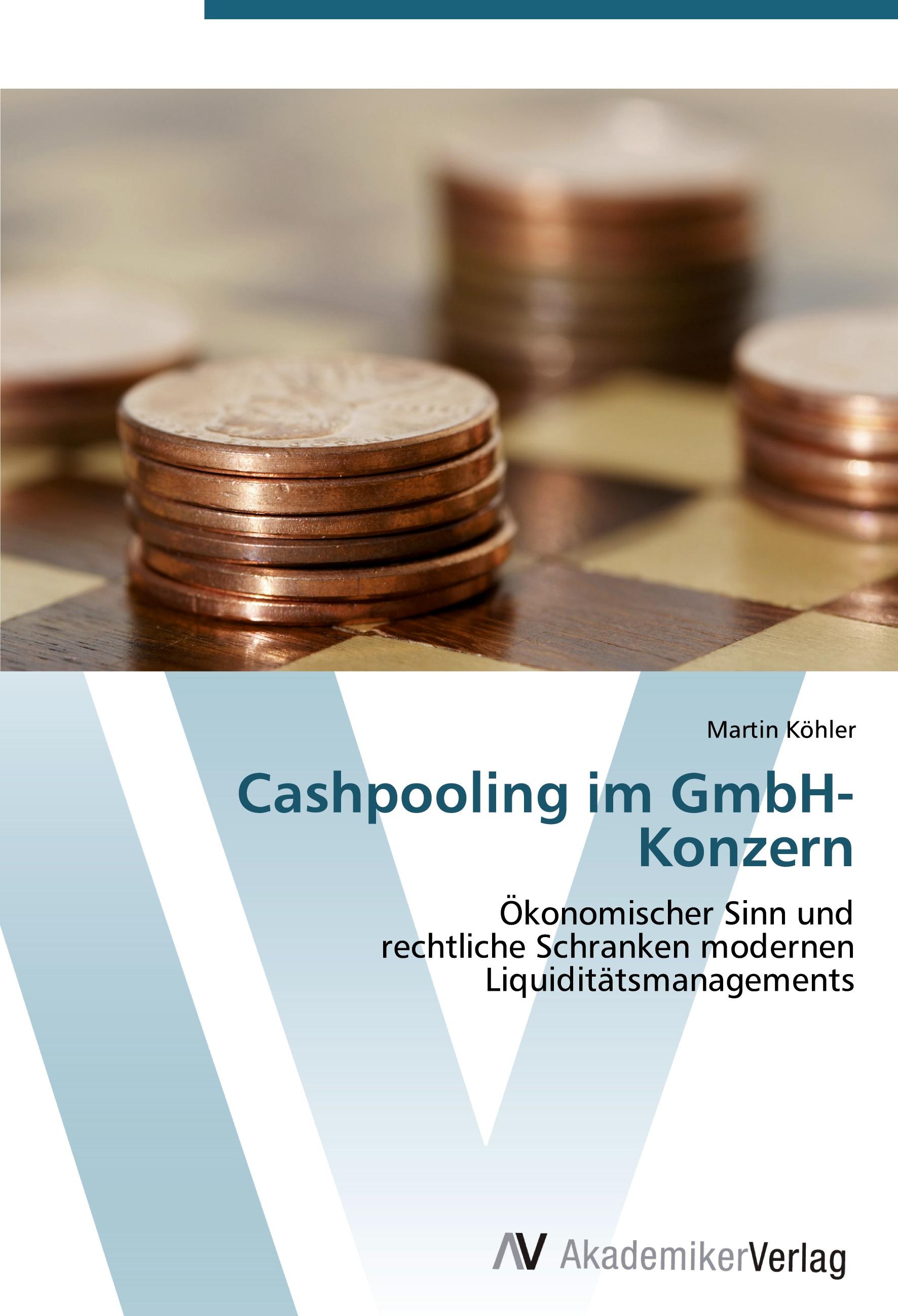 Vorderes Coverbild Cashpooling im GmbH-Konzern