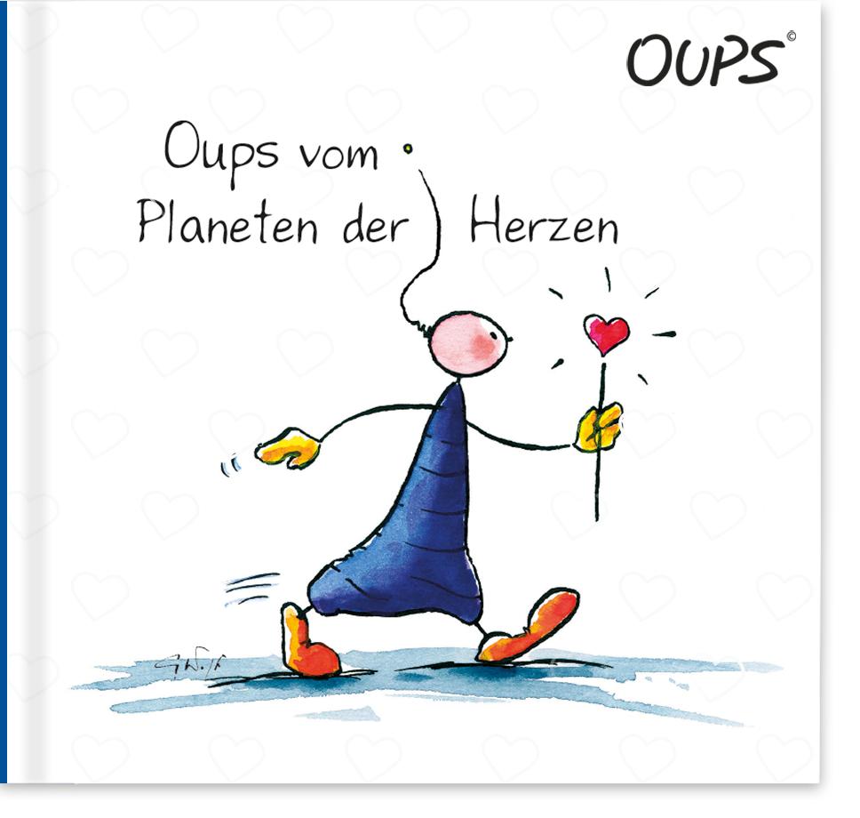 Vorderes Coverbild Oups Buch - Jubiläums-Ausgabe - Oups vom Planet des Herzen