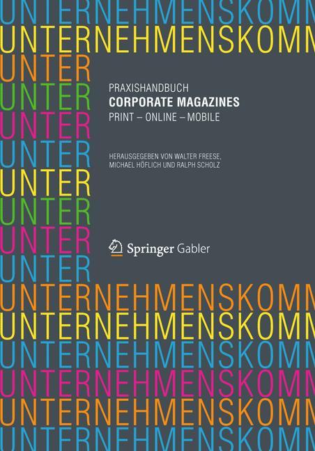 Vorderes Coverbild Praxishandbuch Corporate Magazines