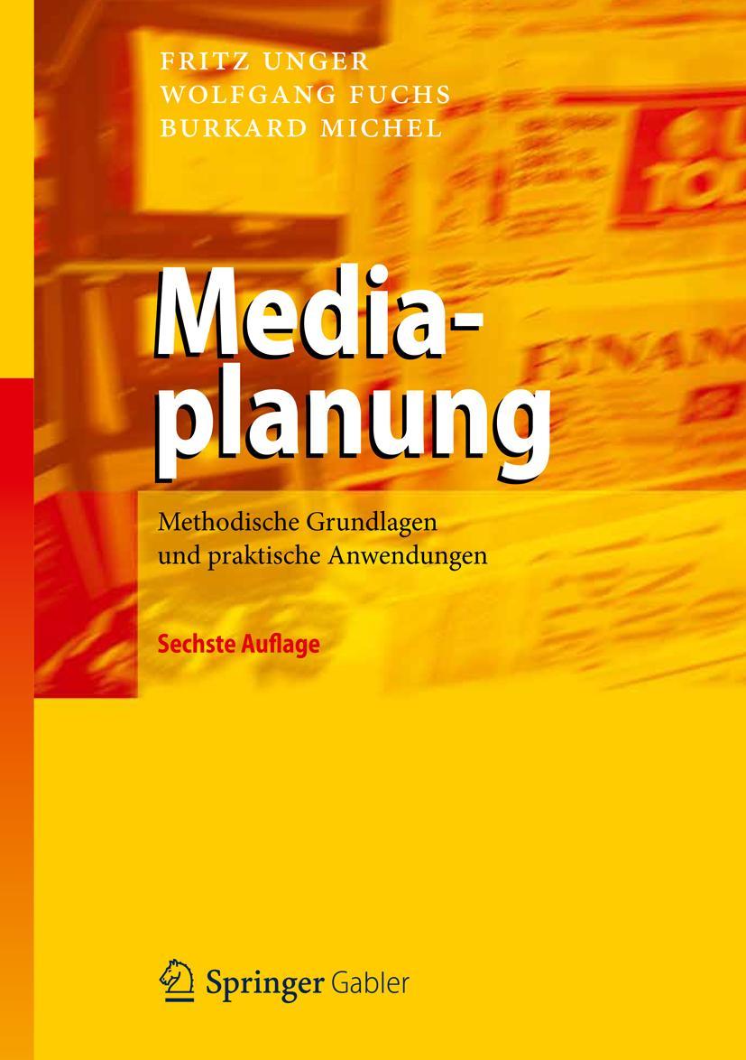 Vorderes Coverbild Mediaplanung