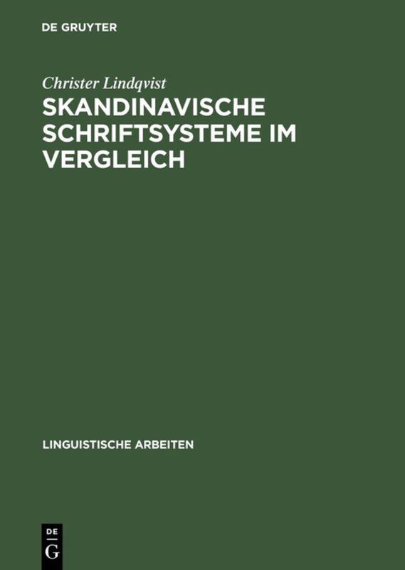 Vorderes Coverbild Skandinavische Schriftsysteme im Vergleich