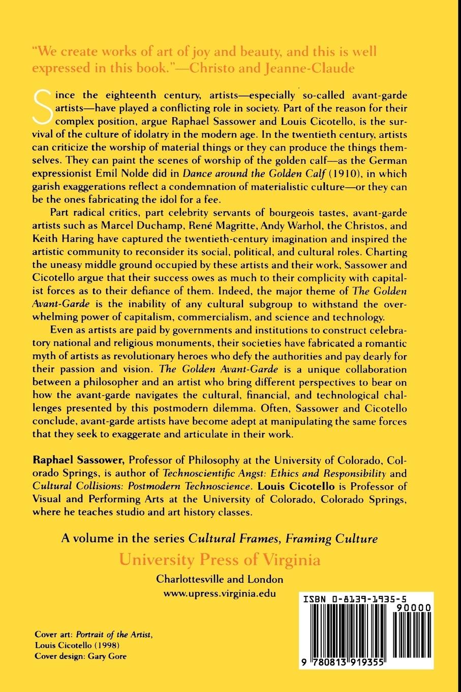 Rückseitencover Golden Avant-Garde