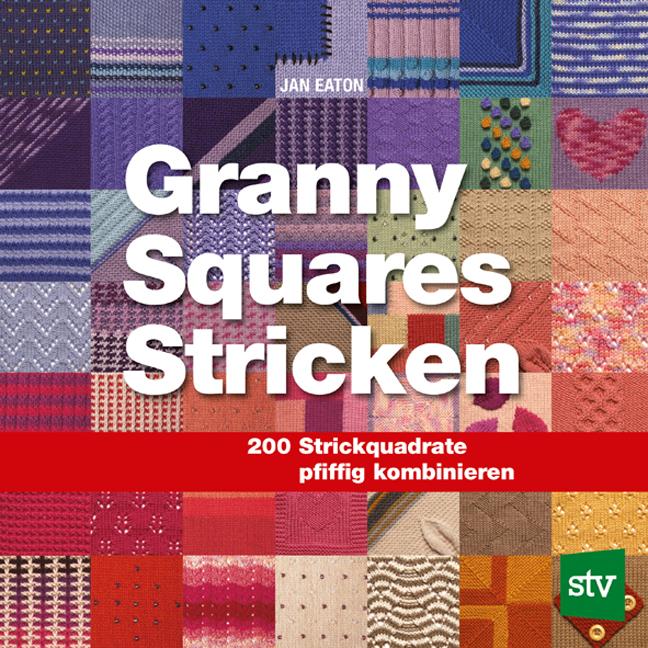Vorderes Coverbild Granny Squares Stricken