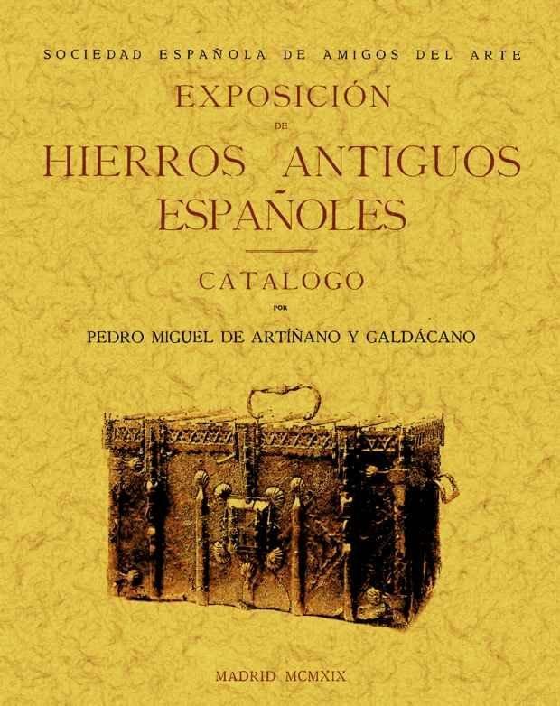 Vorderes Coverbild Exposición de hierros antiguos españoles