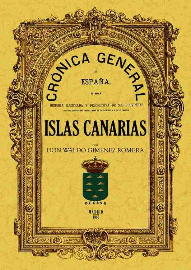 Vorderes Coverbild Crónica de las Islas Canarias