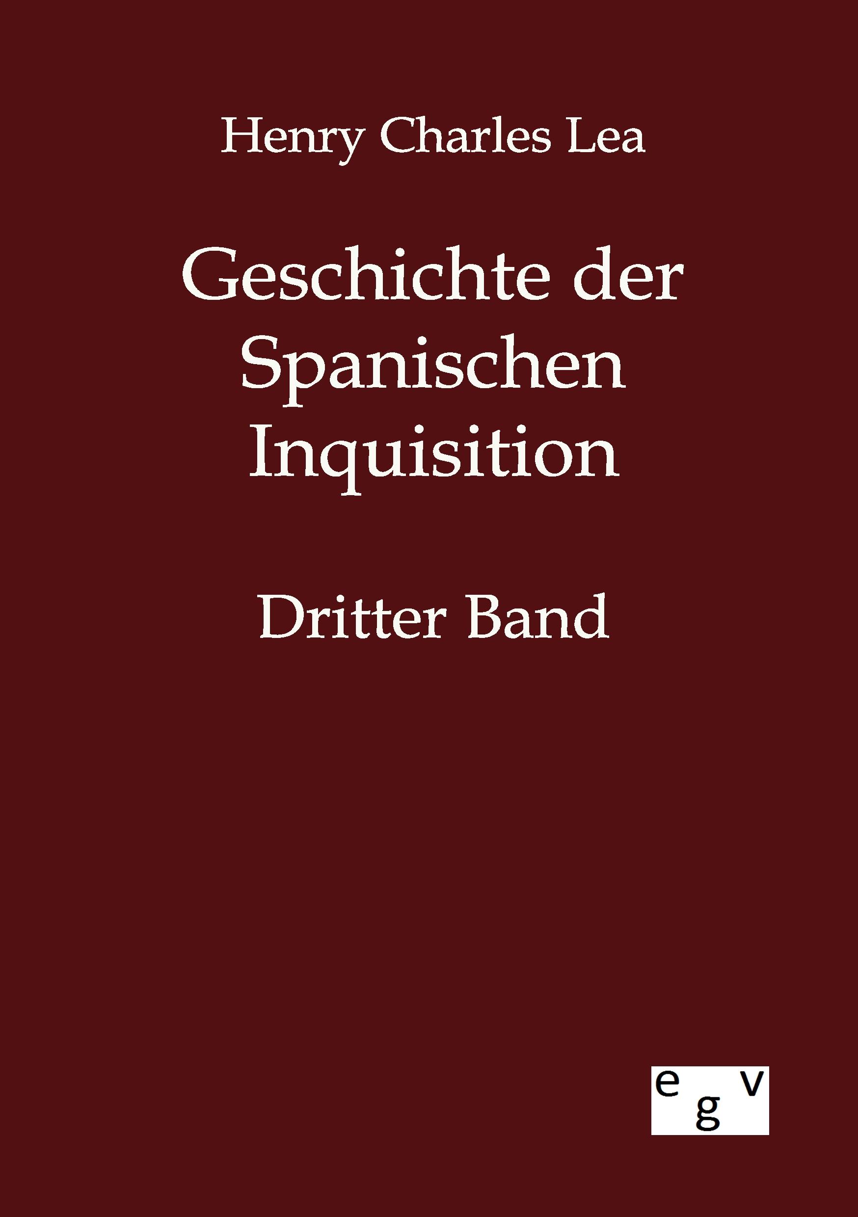 Vorderes Coverbild Geschichte der Spanischen Inquisition