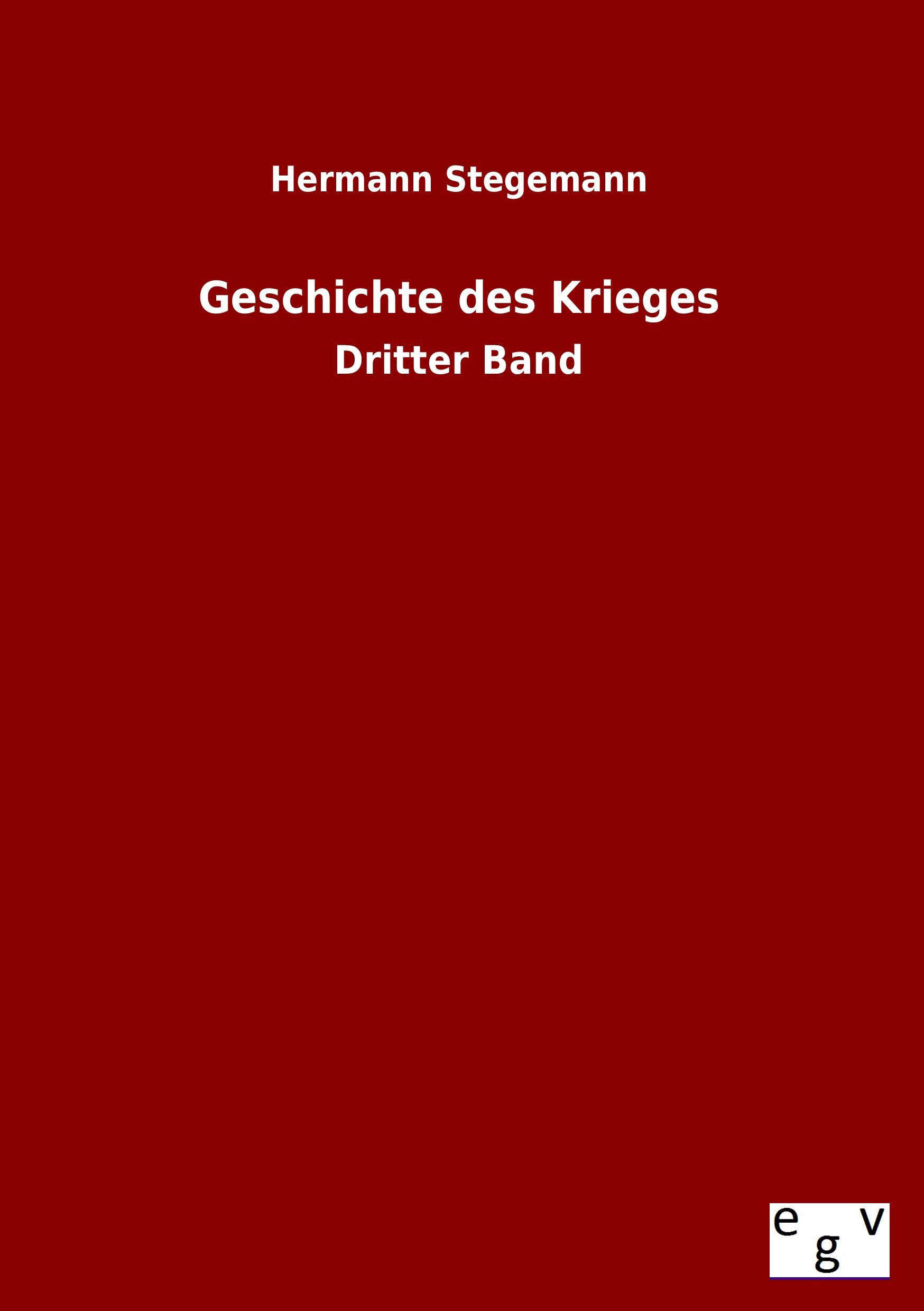 Vorderes Coverbild Geschichte des Krieges