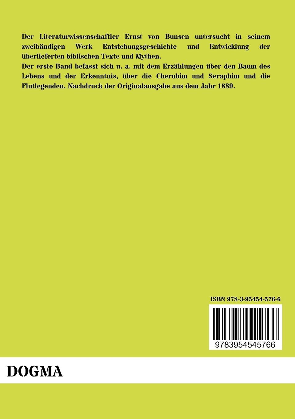 Rückseitencover Die Überlieferung