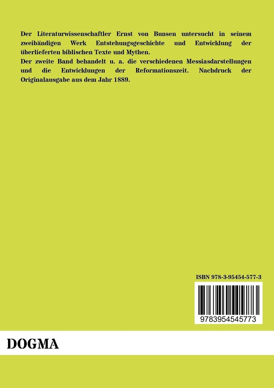 Rückseitencover Die Überlieferung