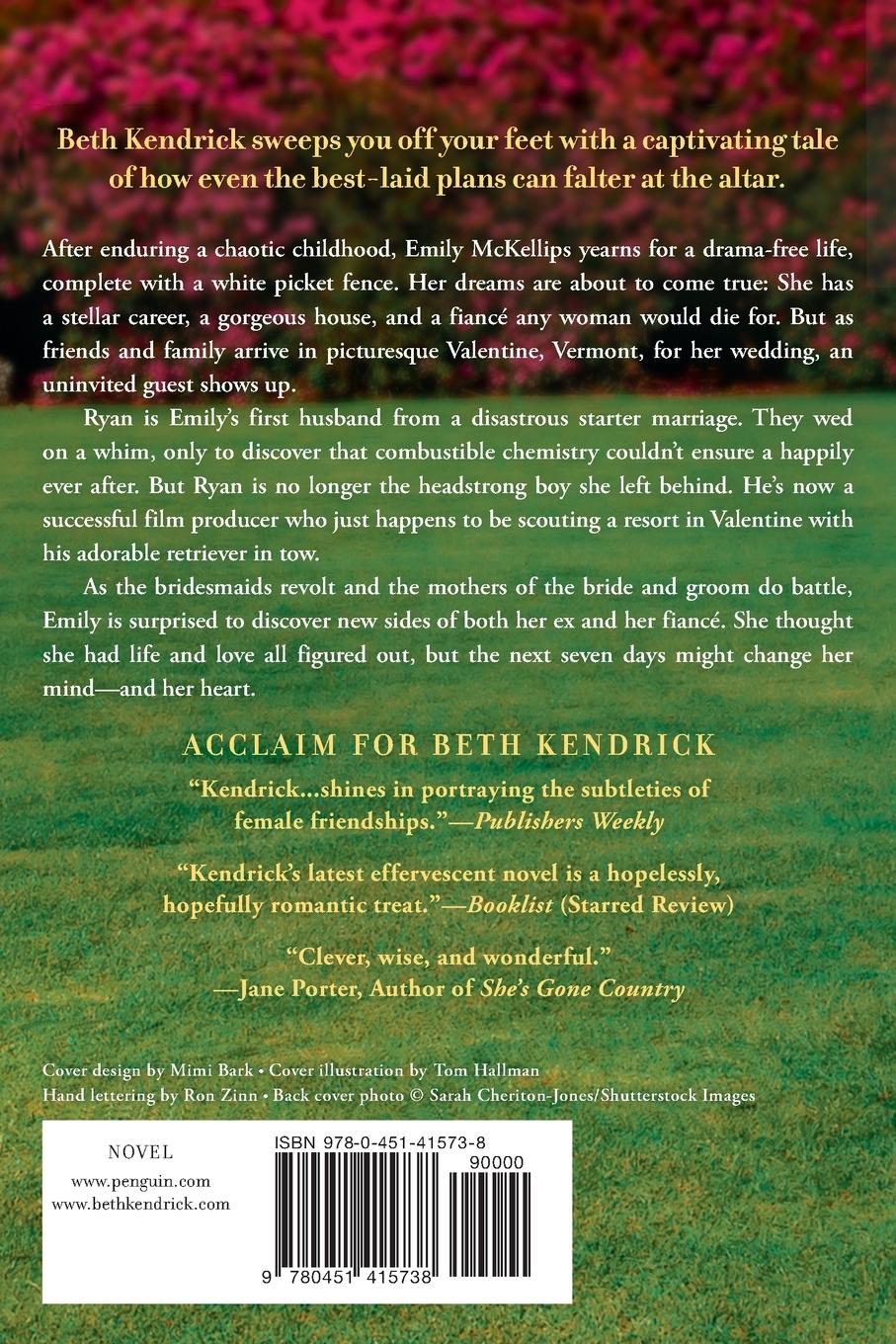 Rückseitencover The Week Before the Wedding