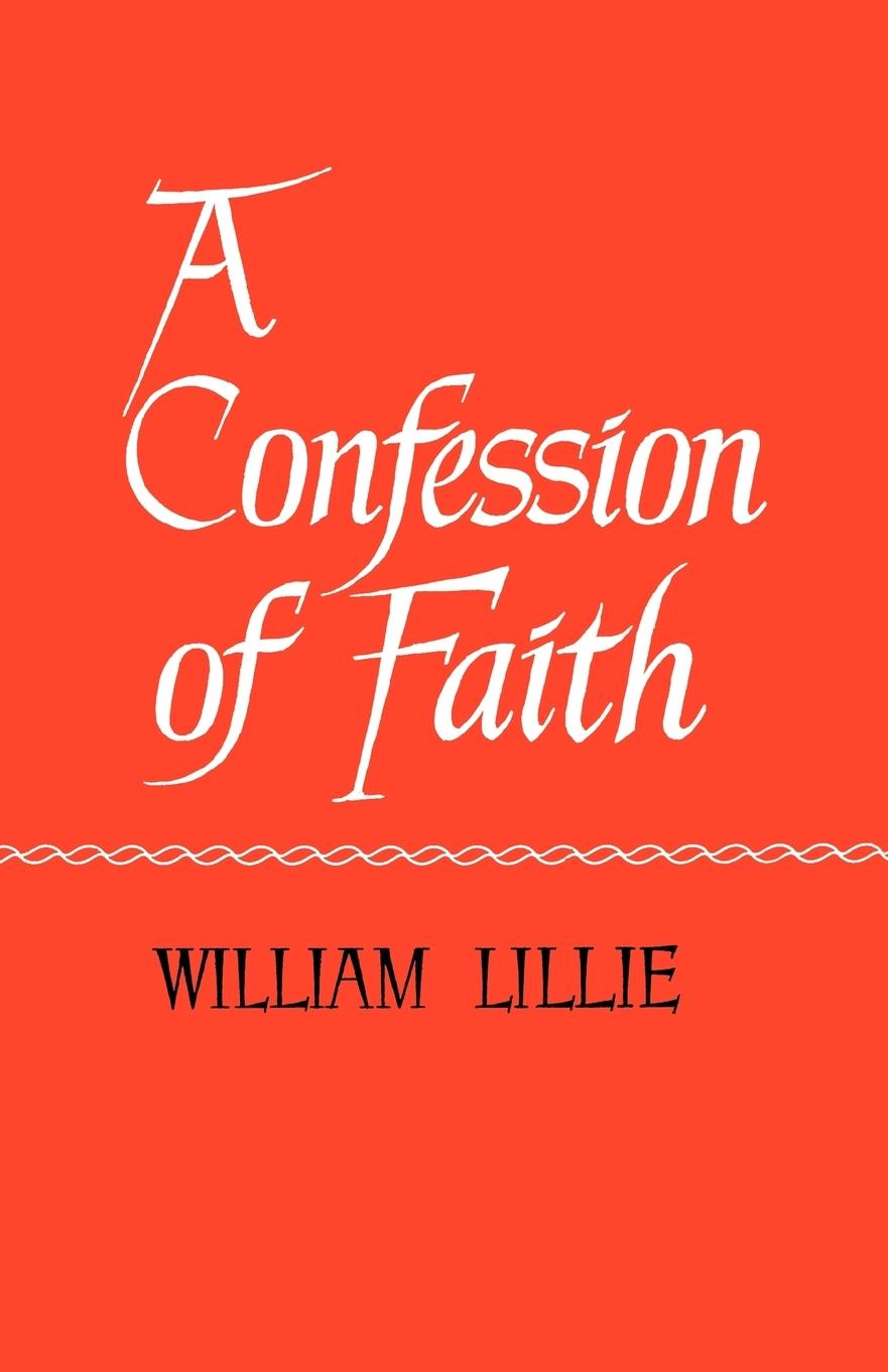 Vorderes Coverbild A Confession of Faith
