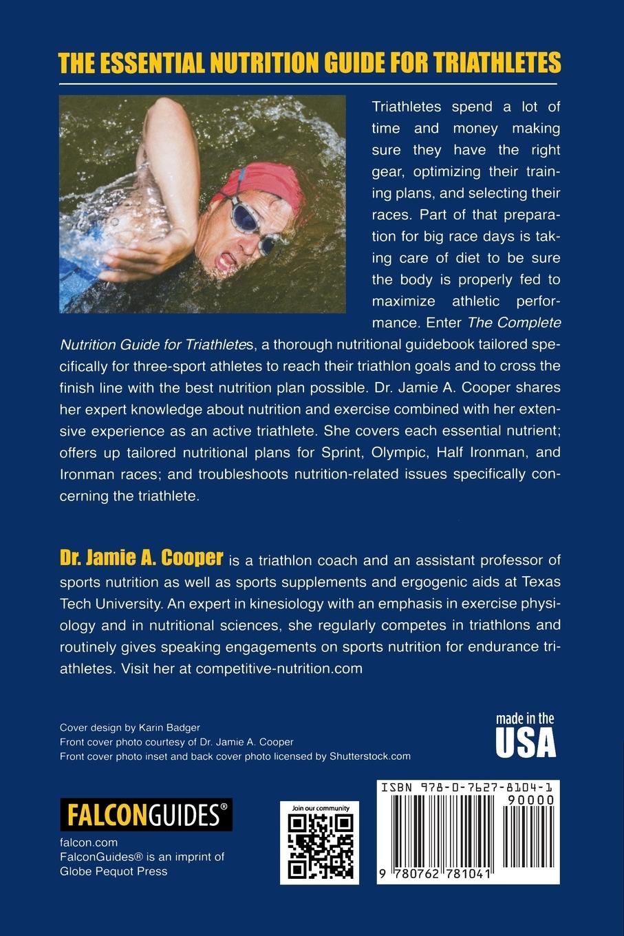 Rückseitencover Complete Nutrition Guide for Triathletes