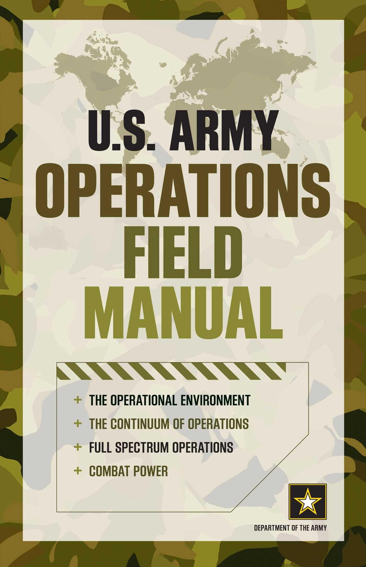 Vorderes Coverbild U.S. Army Operations Field Manual