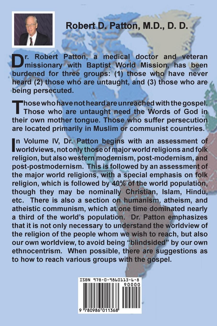 Rückseitencover Issues In Missiology, Volume IV, Worldview and World Religions