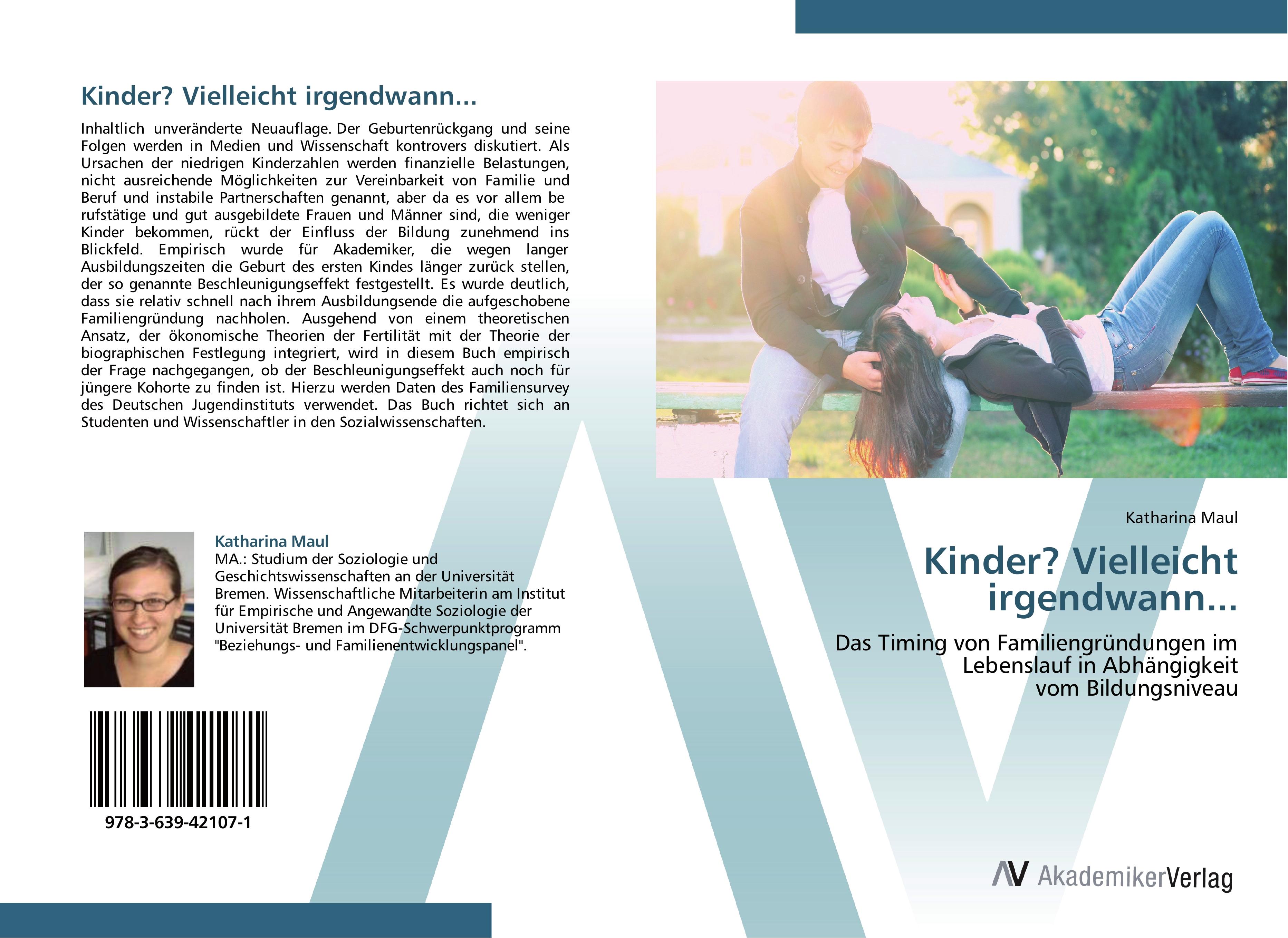 Vorderes Coverbild Kinder? Vielleicht irgendwann...