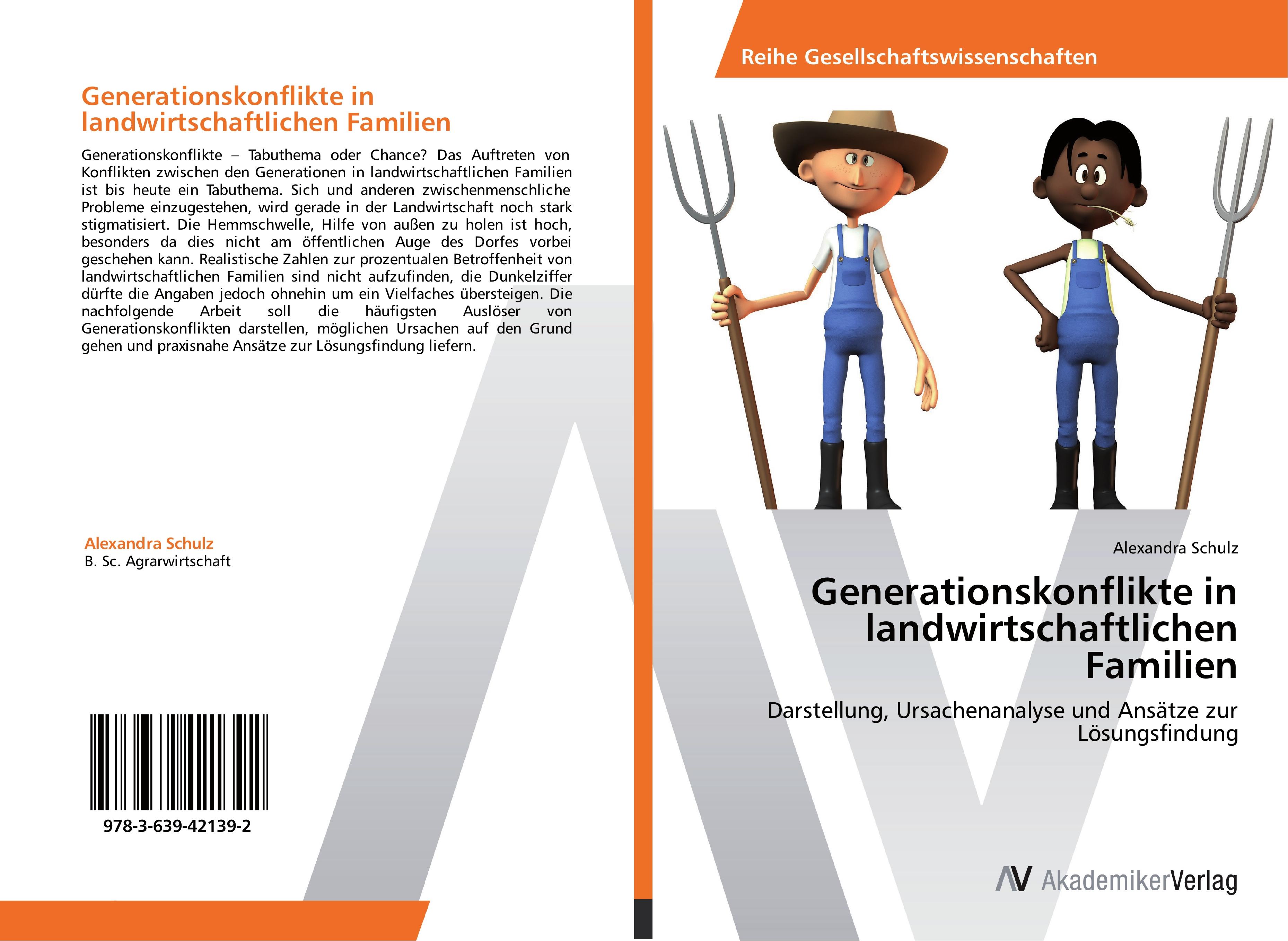 Vorderes Coverbild Generationskonflikte in landwirtschaftlichen Familien