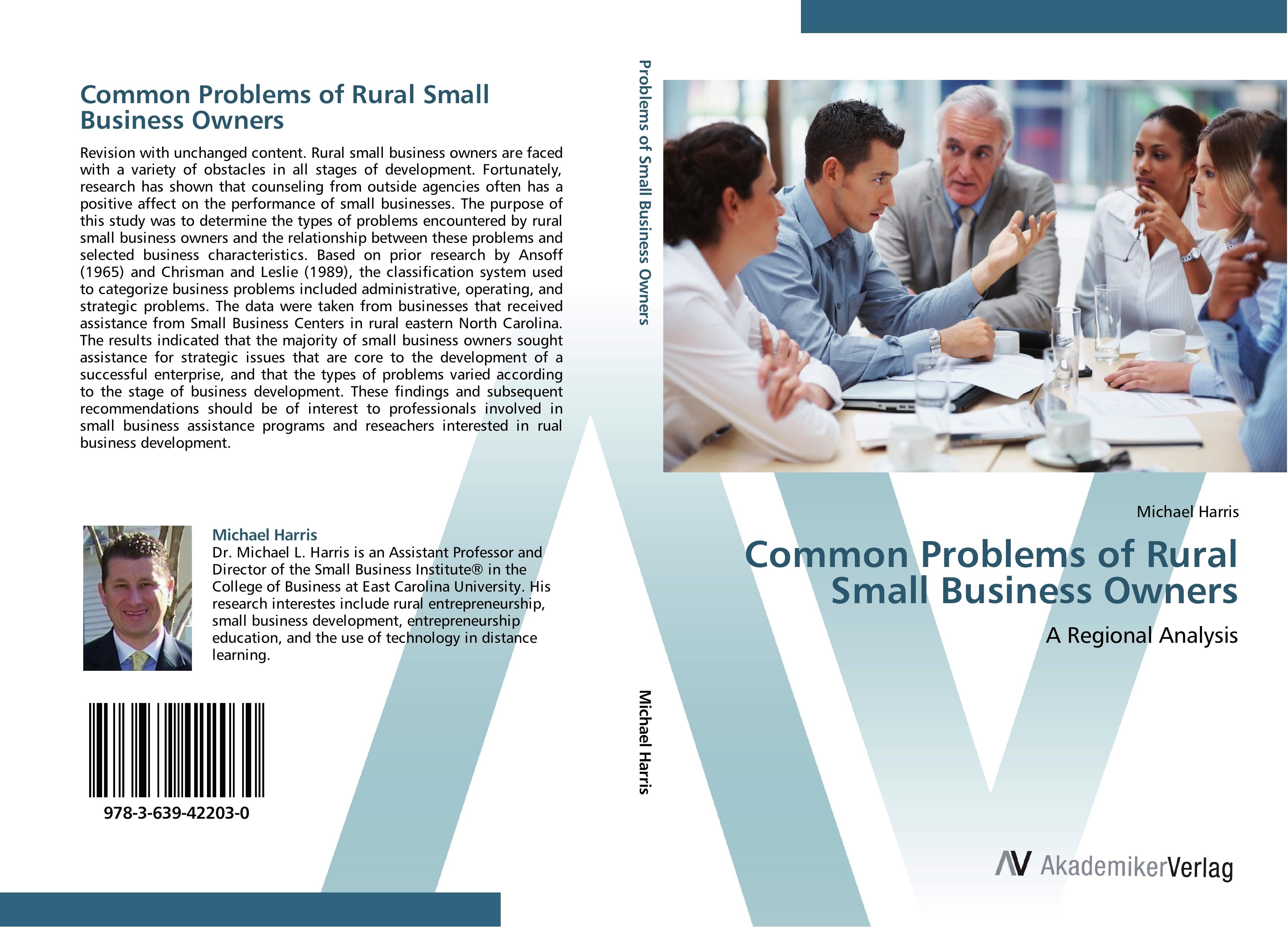 Vorderes Coverbild Common Problems of Rural Small Business Owners