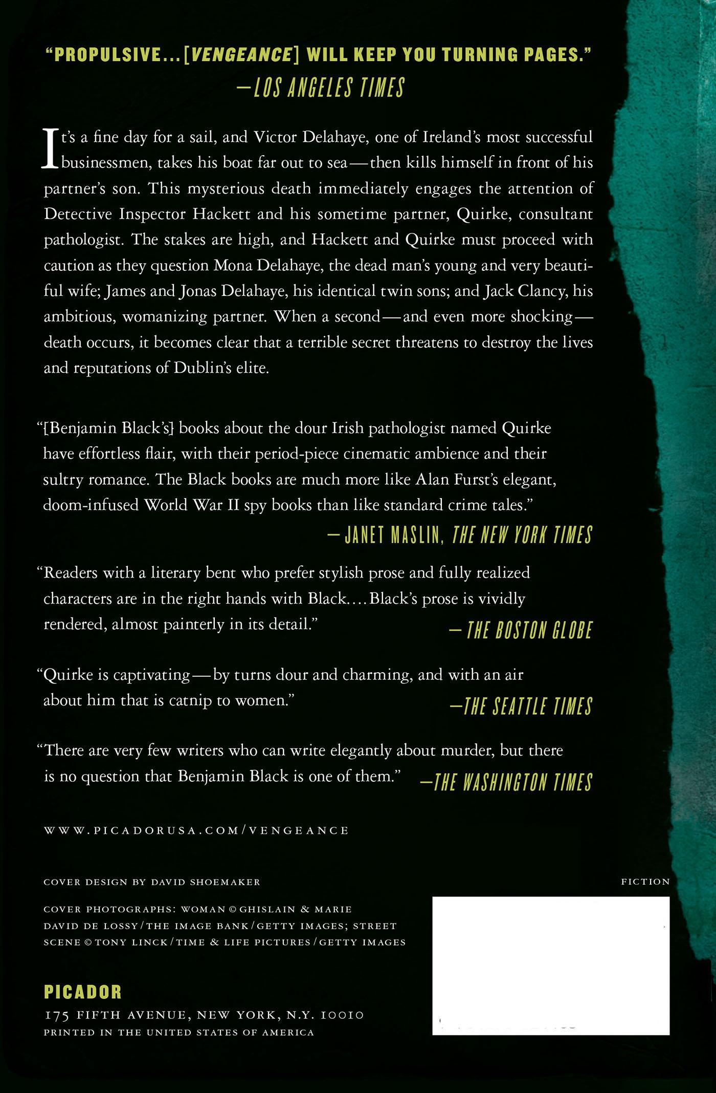 Rückseitencover VENGEANCE