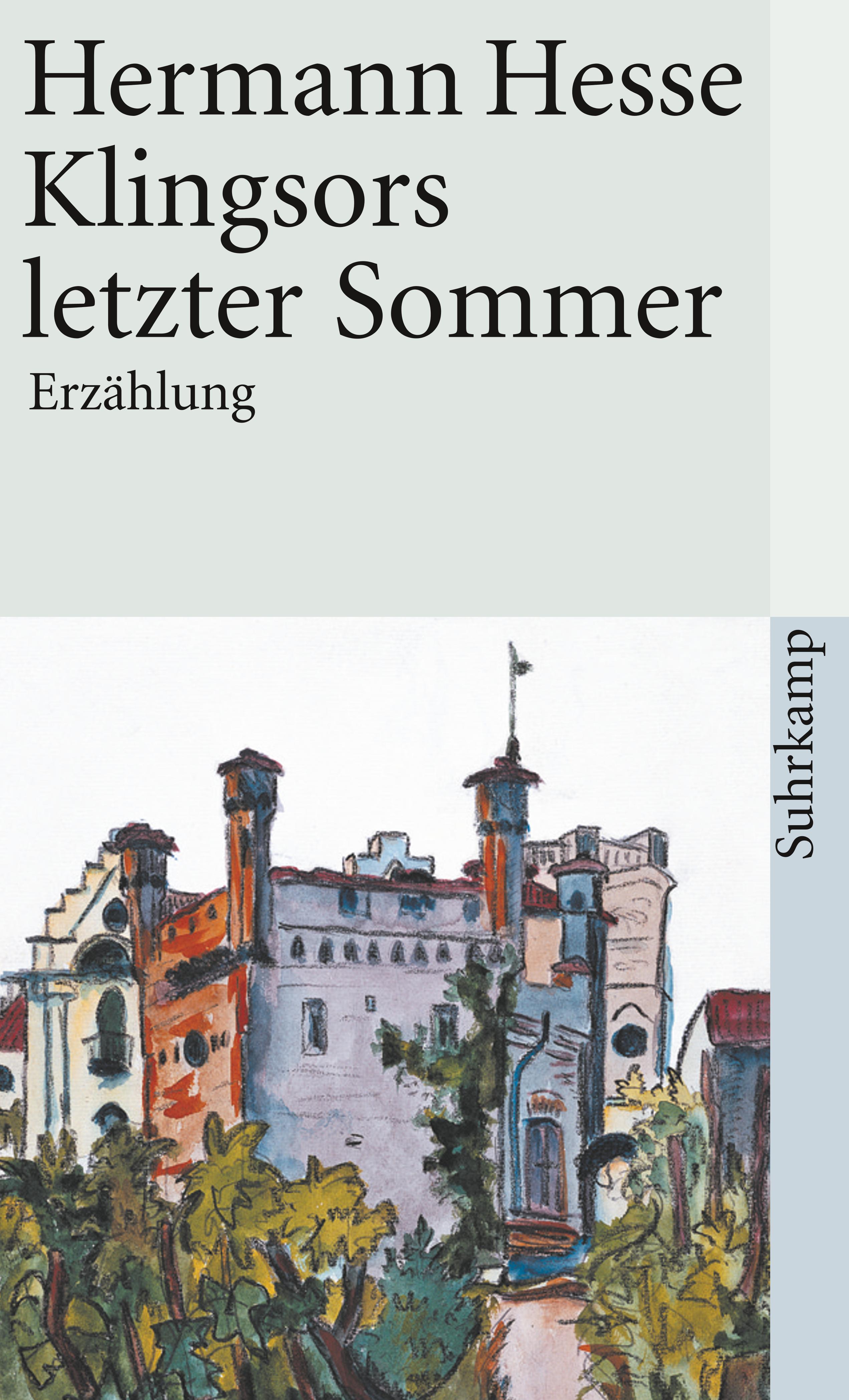 Vorderes Coverbild Klingsors letzter Sommer