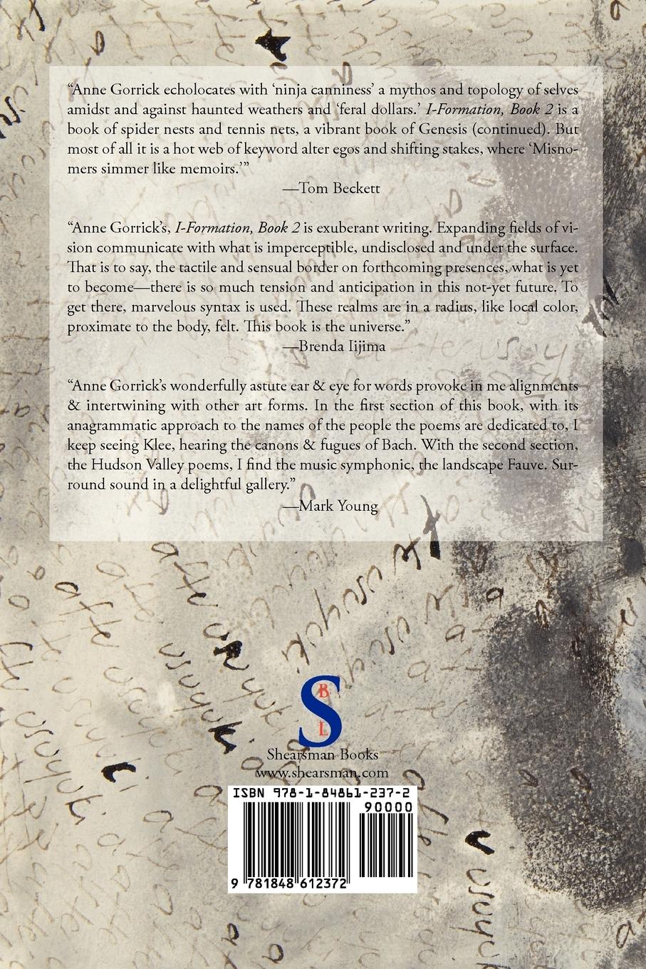 Rückseitencover I-Formation, Book 2