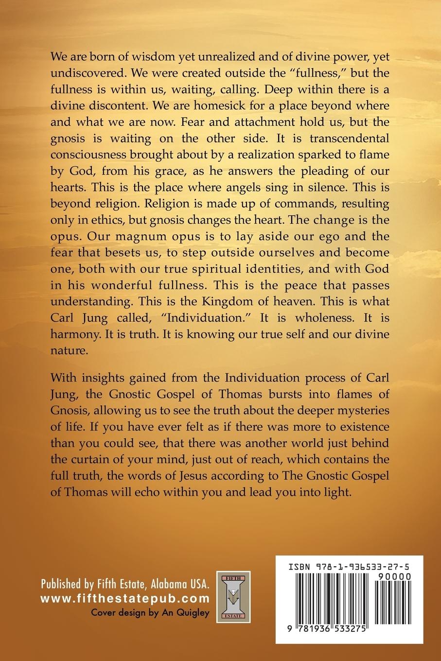 Rückseitencover The Gnostic Gospel of Thomas