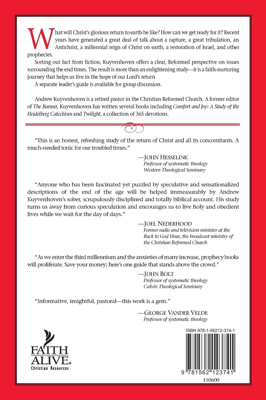 Rückseitencover The Day of Christ's Return Student